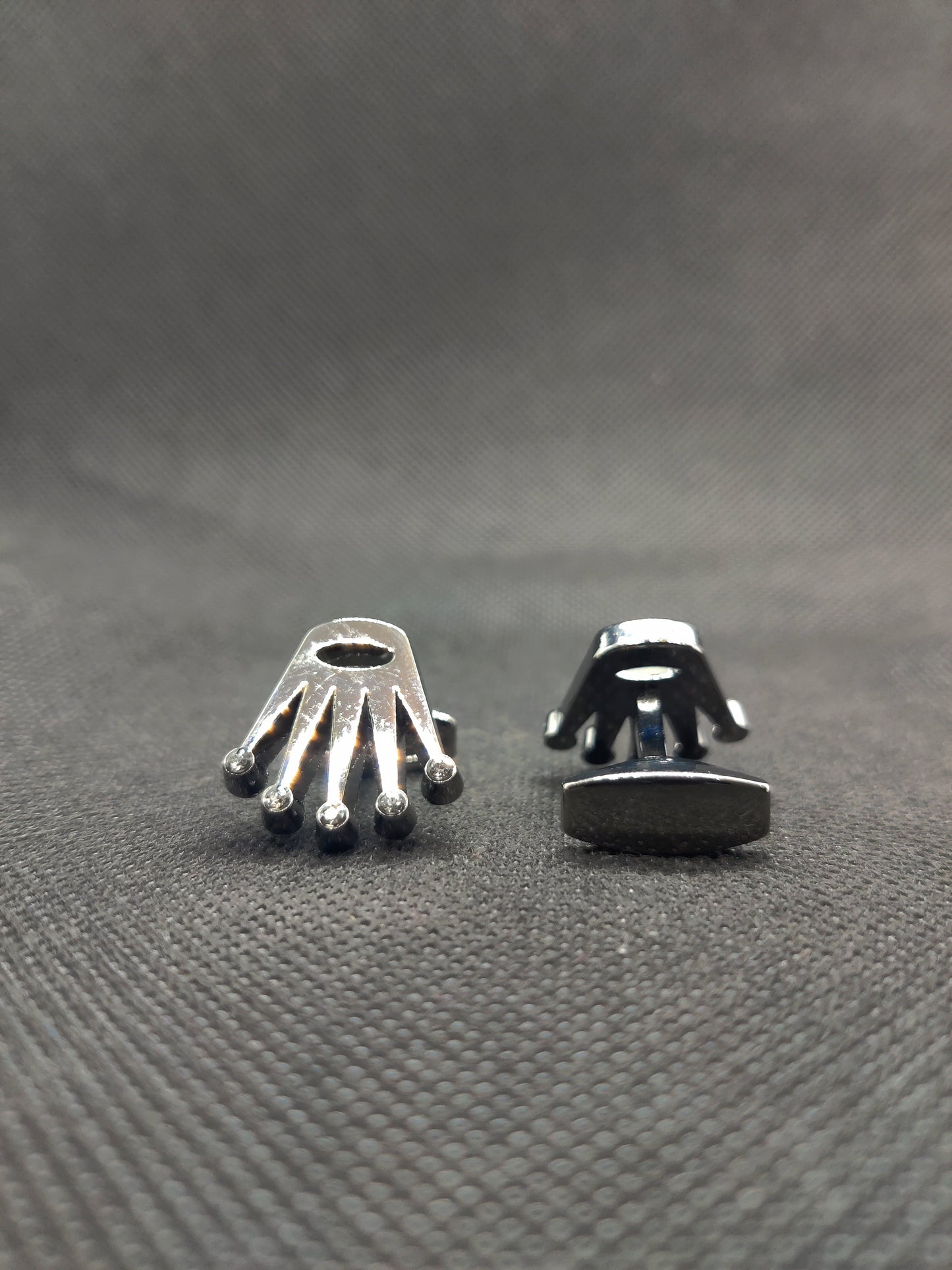 ROLEX CUFFLINKS (METALLIC BLACK)
