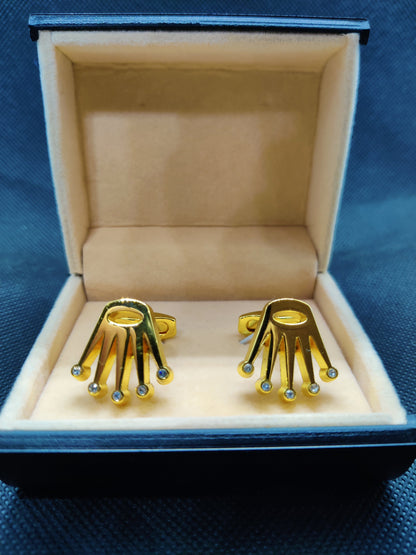 ROLEX CUFFLINKS (GOLD)