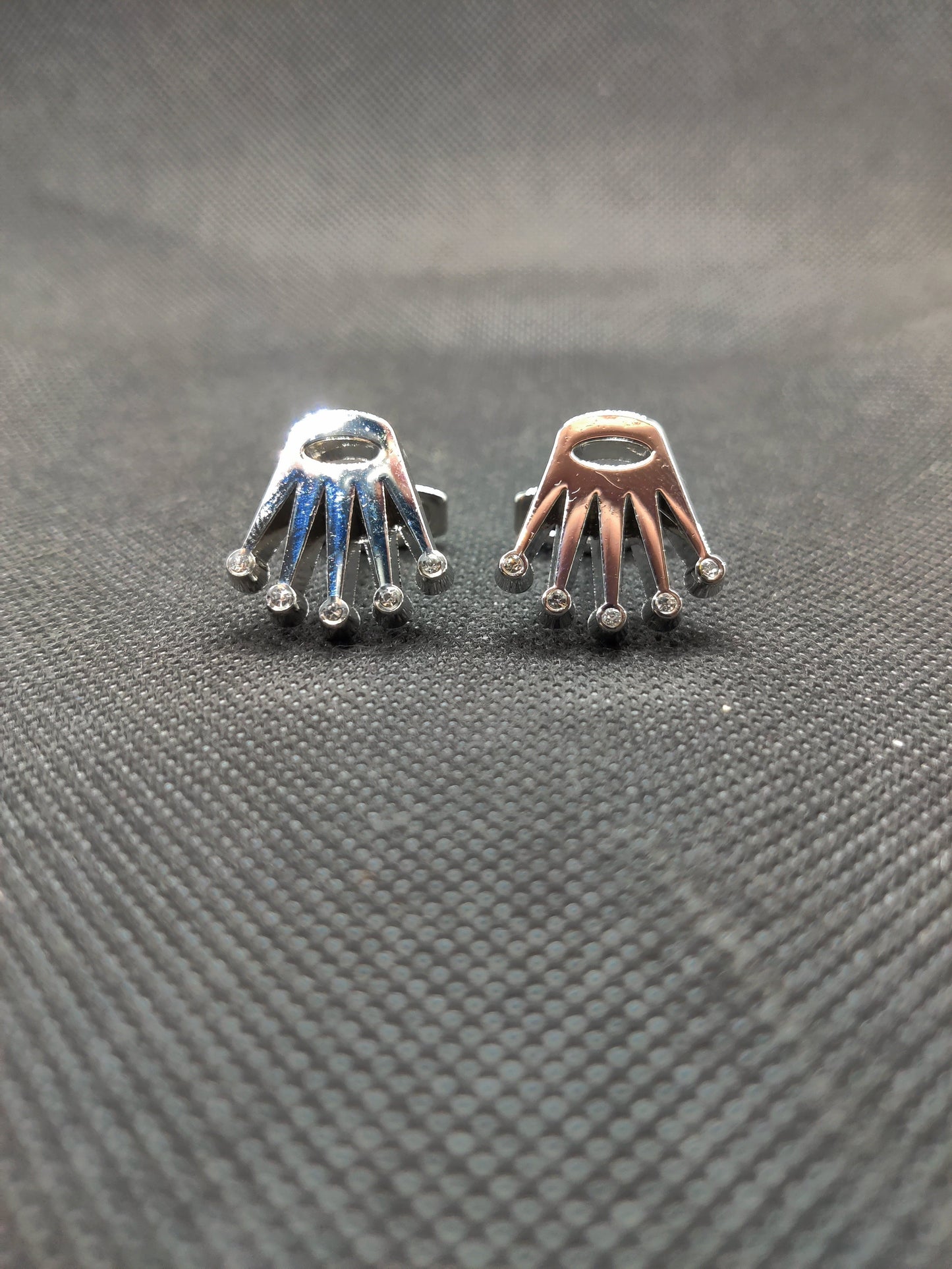 ROLEX CUFFLINKS (SILVER)