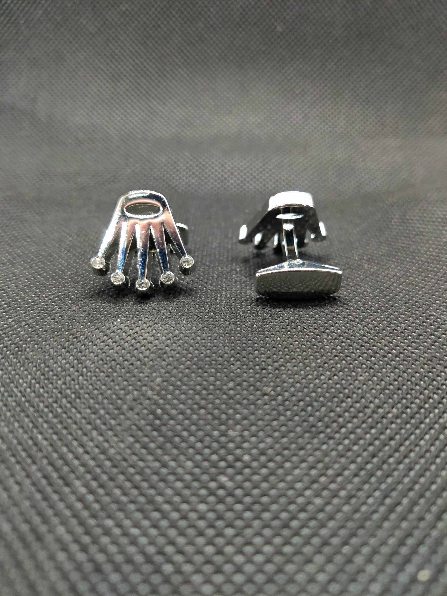 ROLEX CUFFLINKS (SILVER)